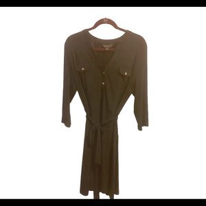 Thalia Sodi Midi Black Dress XL